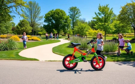 Bicicletta senza pedali: divertimento e equilibrio