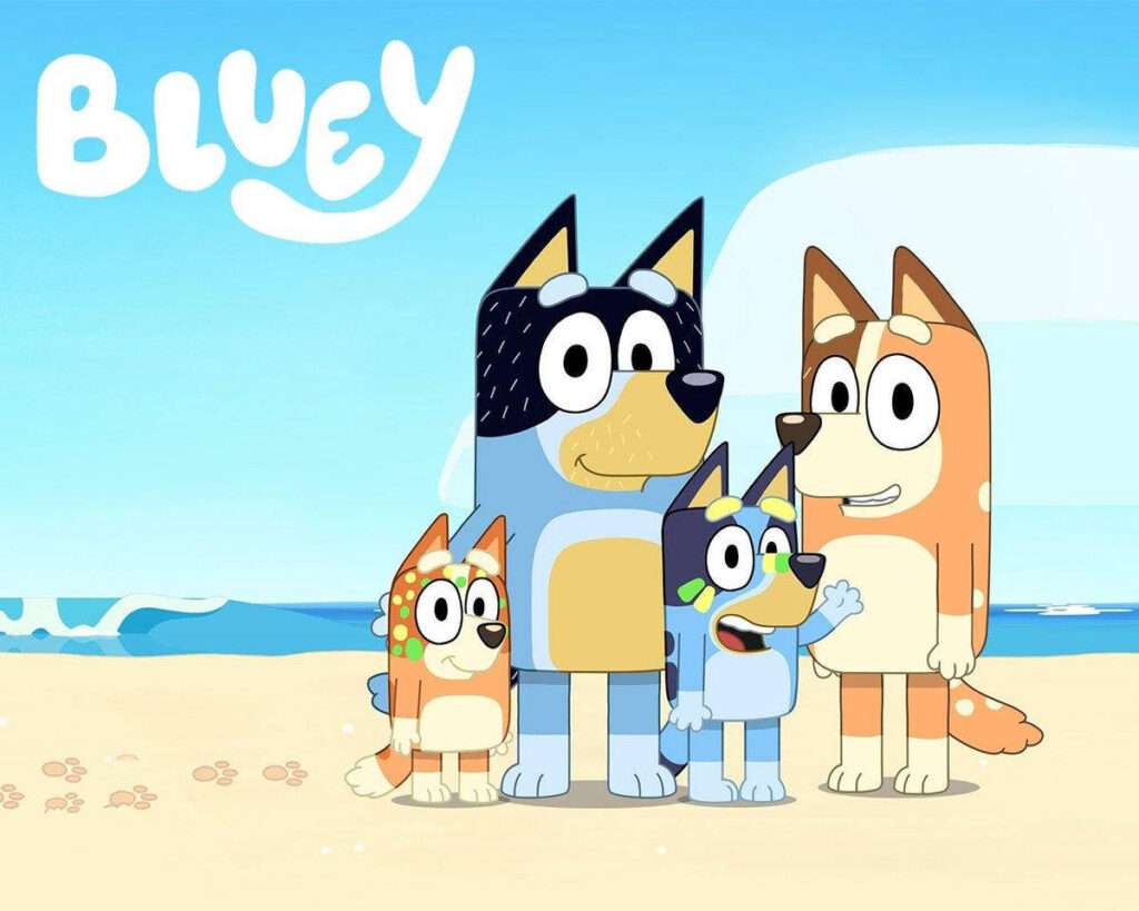 bluey cartone animato